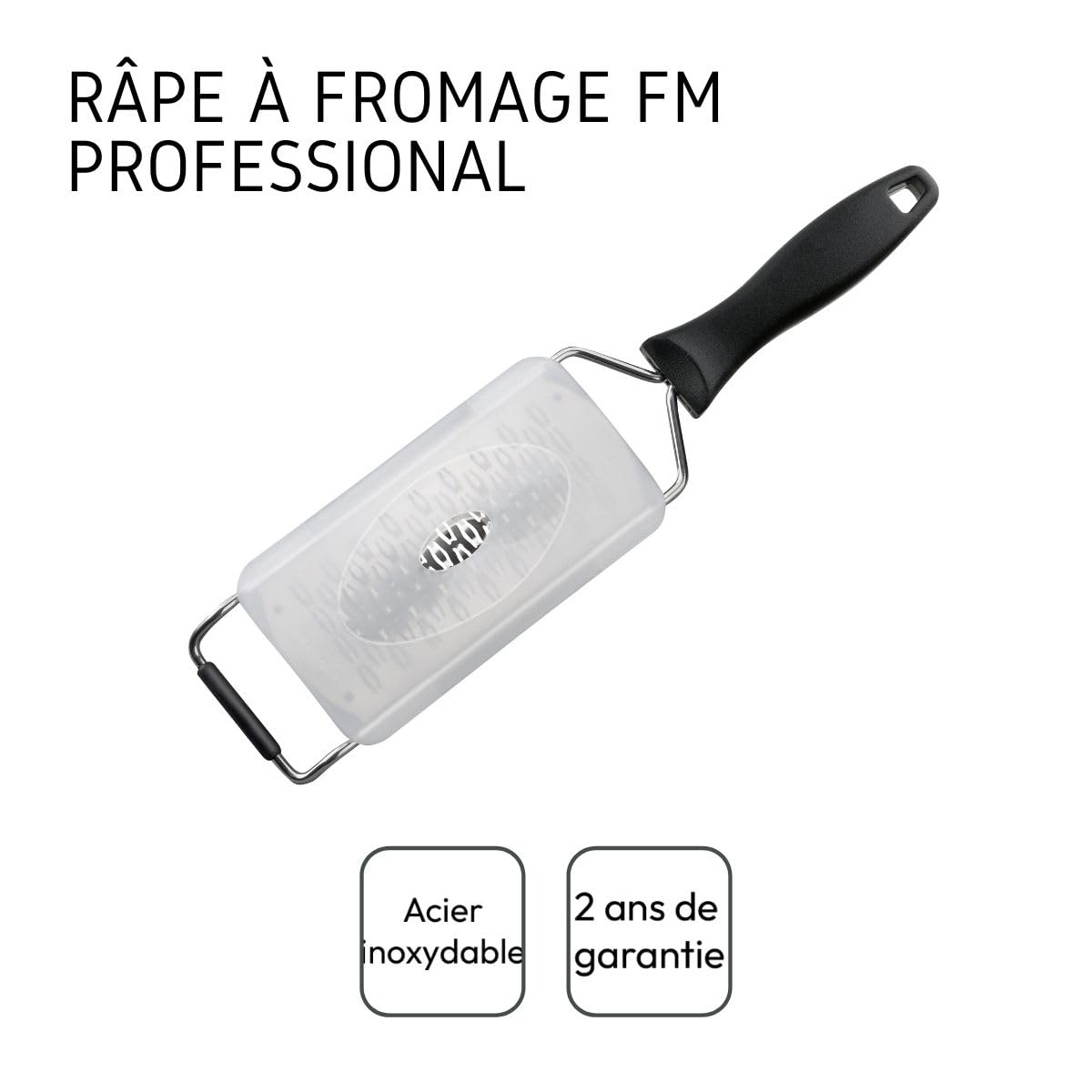 Fackelmann FM Professional 22242 Râpe à fromage coupe grossière