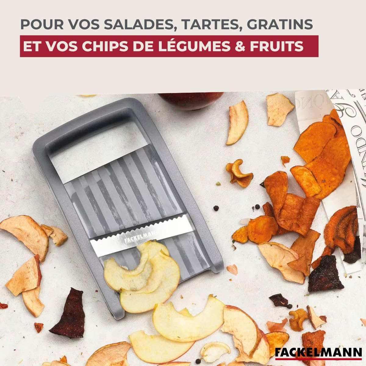Fackelmann 45293 Mandoline professionnelle